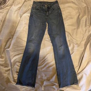 Flare jeans. Lightly worn
